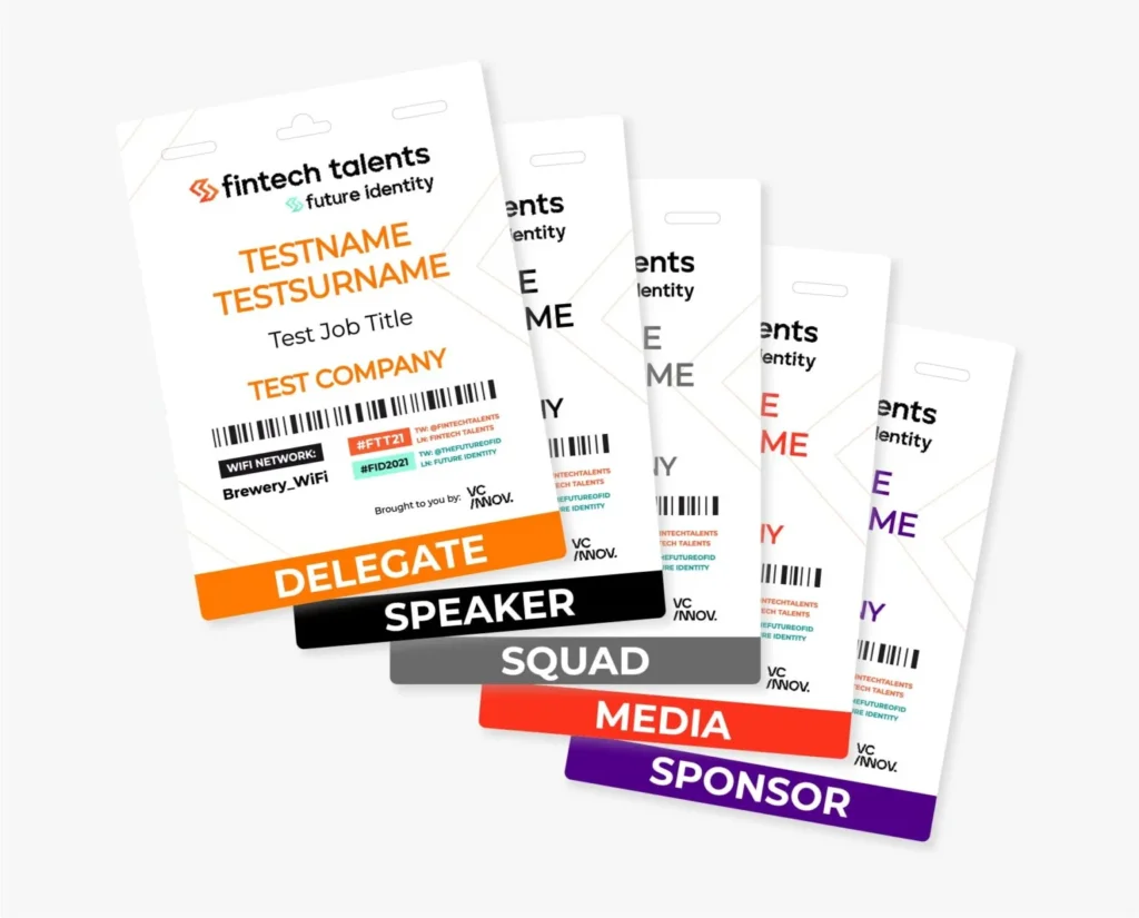 Conference Badge Printing Coatbridge